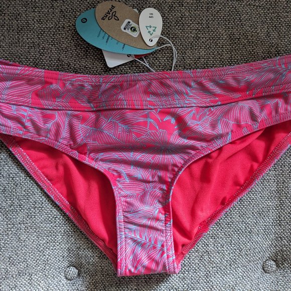 NWT Prana Ramba Bikini Bottom SM 'Papaya Fronds' - Picture 4 of 6